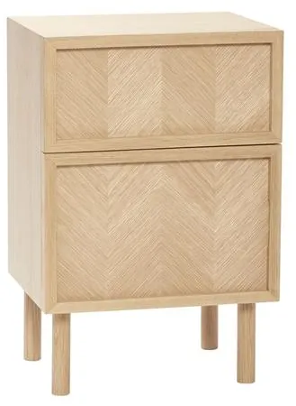 Hübsch Herringbone Nattbord Natur